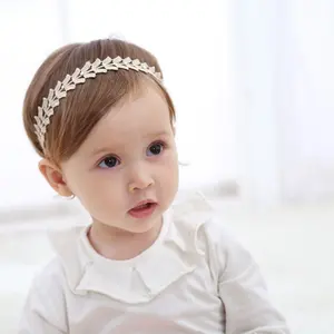 2020 Baby Haarband Ornamenten Baby Hoofdband Hoofdband Voor Baby Meisje Tiara Koreaanse Editie Mooie Prinses Headflowers