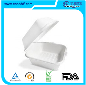 Fuente del <span class=keywords><strong>restaurante</strong></span> de <span class=keywords><strong>bagazo</strong></span> de caña de azúcar de embalaje desechable caja de hamburguesa - Product Image 1