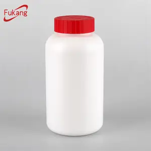 500CC Kunststoff-Protein pulver behälter, weiße Plastik tabletten flaschen/