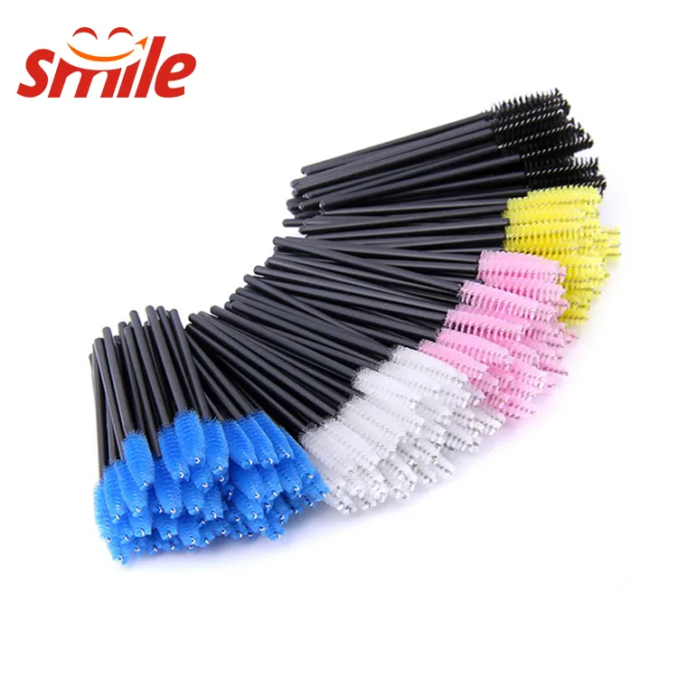 Disposable Makeup Brushes Mascara Wands Lash Brush For Eyelash Extensions