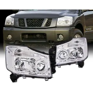 ใช้กับรถสำหรับ Nissan Titan 2004-2008-2015 Armada 2004-2007ไฟหน้าไฟไฟหน้า