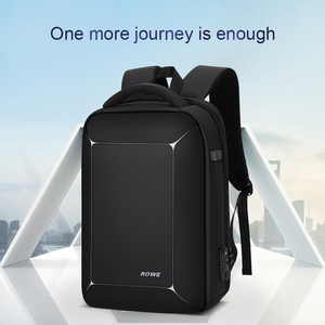 FENRUIEN 15 pollici Nero Grigio Impermeabile Zaini Carino Cassa Del Computer Portatile Anti Furto Zaini Sacchetto di Libro di Scuola - Product Image 3