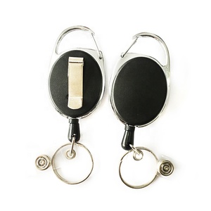 Vente flash, porte-clés rétractable en métal <span class=keywords><strong>pas</strong></span> <span class=keywords><strong>cher</strong></span>, porte-carte de <span class=keywords><strong>ski</strong></span>, porte-carte d'identité, logo personnalisé, ceinture rétractable, porte-clés - Product Image 3