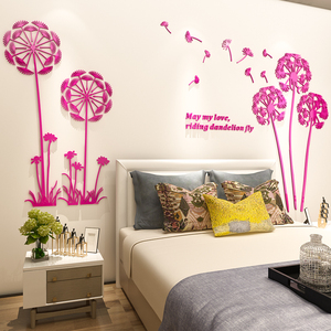 Adhesivo <span class=keywords><strong>de</strong></span> <span class=keywords><strong>pared</strong></span> <span class=keywords><strong>de</strong></span> diente <span class=keywords><strong>de</strong></span> león, decoración <span class=keywords><strong>de</strong></span> <span class=keywords><strong>pared</strong></span> acrílica, calcomanías <span class=keywords><strong>de</strong></span> <span class=keywords><strong>pared</strong></span> para el hogar - Product Image 4
