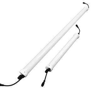 Dmx tubo de luz de led, tubo digital de 360 graus emissor de luz de efeito 3d tubo de elevação para iluminação de palco profissional