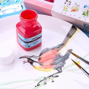 Juego de Pintura Acrílica Resistente al Agua de 6 Colores en Tubo de 30 ml, Pintura para <span class=keywords><strong>Uñas</strong></span>, Arte en Vidrio, Pintura para Tela, Herramientas de Dibujo para Niños, Manualidades - Product Image 4