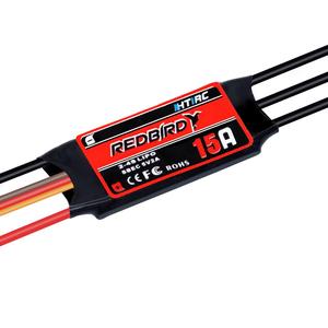 דונגגוואן מפעל Redbird Brushless <span class=keywords><strong>ESC</strong></span> 15A SBEC 2-4 S 5 v/2a עבור מטוסים F3P - Product Image 1