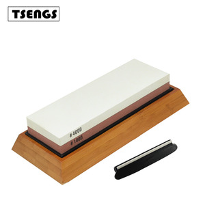 <span class=keywords><strong>Pierre</strong></span> à <span class=keywords><strong>aiguiser</strong></span> 3000/8000 grains avec base antidérapante et <span class=keywords><strong>guide</strong></span> d'angle - Product Image 4