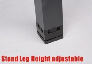 Table de jardin en plastique et aluminium, 1.5x0.9m - Product Image 6