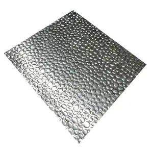 Folha de alumínio stucco oxidado para freezer innerwall placa de metal material de isolamento