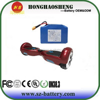 سكوتر كهربائي بطارية ليثيوم 36v 2 عجلات Hoverboard بطارية ليثيوم أيون حزمة بالجملة الصين الدراجات الكهربائية/سكوتر