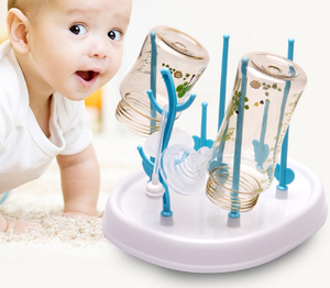 Baby tree-shaped bottle drying rack drainage rack removable bottle rack box