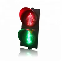 Geçiş yol 300mm kırmızı yeşil yaya sinyal led trafik ışığı