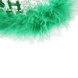 El festival irlandés serie trébol verde corona tiaras del pelo banda - Product Image 5