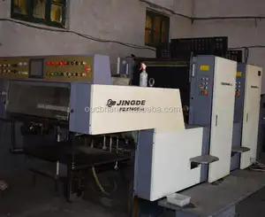 second hand heavy duty 2 color offset printing machines