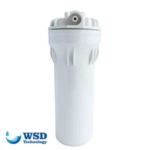 Conector rápido de 10 polegadas 3/8 para fora, fabricante de invólucro de filtro de água branco