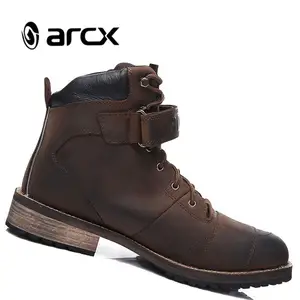 ARCX Motorcycle Accessories Waterproof Motorcycle Offroad Boots Sport Boys Motorbike Shoes Moto Combat Ankle Boots