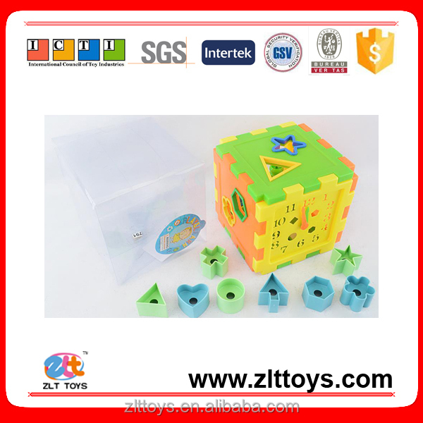 Diy образования пластиковые головоломки, коробка головоломки для детей