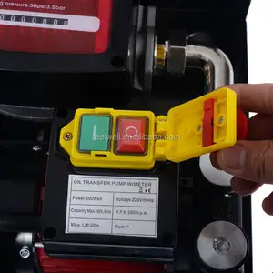 Fuel Transfer Pump Diesel Minyak Listrik 110 Volt Portable Minyak Tanah Cairan Selang