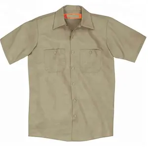 남자 셔츠 짧은 소매 작업 셔츠에 대 한 사용자 지정 남자 셔츠