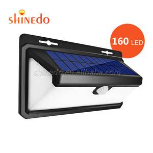 160 Led <strong>Solar</strong> <strong>Power</strong> Outdoor Wall Mount Led <strong>Light</strong> Outdoor <strong>Solar</strong> Sensor Motion Security <strong>Light</strong> - Product Image 2