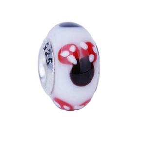 BRICOLAGE Charme Bracelet <span class=keywords><strong>gros</strong></span> trou jaune bleu Murano Verre <span class=keywords><strong>Perles</strong></span> Au Chalumeau - Product Image 3