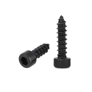 Acero negro M2 M2.5 M3 M3.5 M4 M5 M6 Tapa de cabeza hueca hexagonal Allen <span class=keywords><strong>Tornillo</strong></span> autorroscante <span class=keywords><strong>2</strong></span> #3 #4 #6 #8 #10 #12 #2G 3G 4G 6G 8G 10g 12g - Product Image 1