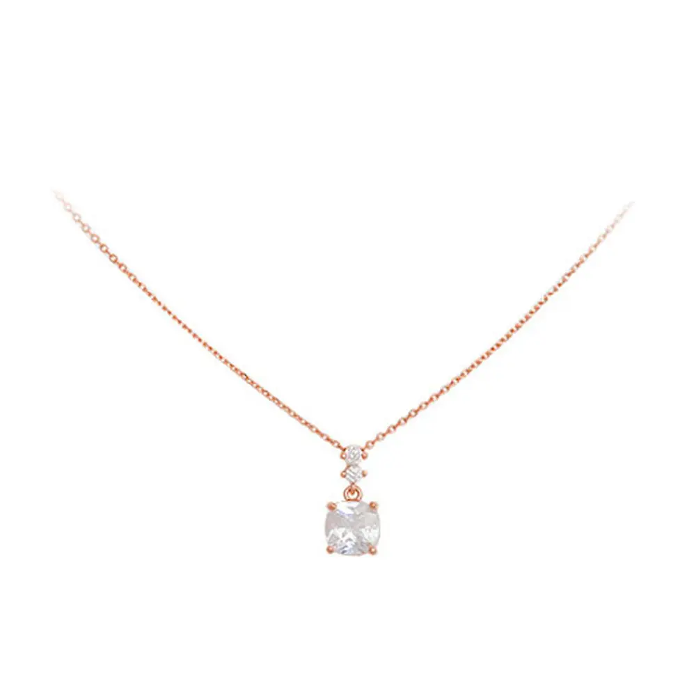 Square design 925 silver jewelry necklace silver necklace jewelry silver jewelry necklace