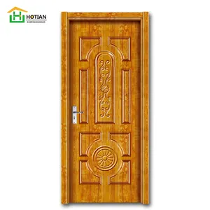 HOTIAN main entry temple wood south indian front door designs new style custom south indian front etc melamine film