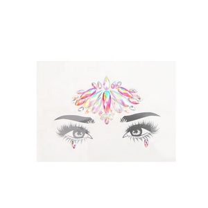 Gemas brillantes para <span class=keywords><strong>cara</strong></span> y ojos, adornos para Halloween, <span class=keywords><strong>diamantes</strong></span> de imitación - Product Image 3