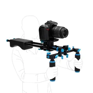 耐久性のある金属およびABSDSLRカメラショルダーマウントリグフィルム製造装置フィルムメーカー用デジタル一眼レフサポートリグ