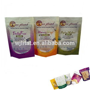 <span class=keywords><strong>top</strong></span> zip en plastique emballages alimentaires congelés sac avec fenêtre transparente - Product Image 3
