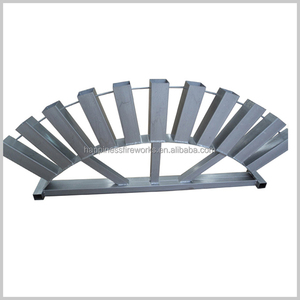 New Arrival 1.5 "11 bức ảnh hình quạt sắt thép pháo hoa Rack hiển thị - Product Image 2