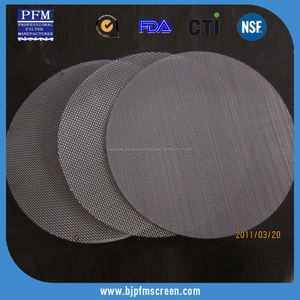 Cinco capas de filtro de metal sinterizado disco de <span class=keywords><strong>alambre</strong></span> - Product Image 5