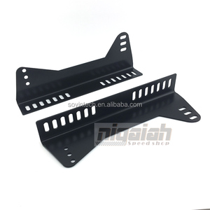 Universele Auto Seat Vervangen Onderdelen Ijzer Roestvrij Autostoel L Board Slider Side Montage - Product Image 1