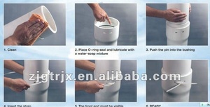 PVC Casing <strong>Pipe</strong> <strong>Screen</strong> <strong>Pipes</strong> PVC Well <strong>Pipe</strong> Threading <strong>Machine</strong> - Product Image 4