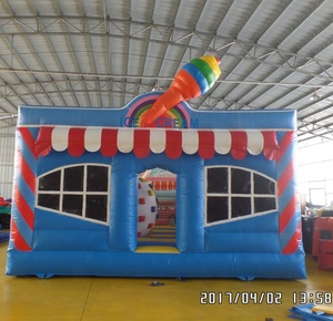 Personnalisé bonne usine <span class=keywords><strong>2022</strong></span> vente <span class=keywords><strong>meilleur</strong></span> air gonflable Moonwalk maison location extérieure saut lune maison Jumpfun - Product Image 3