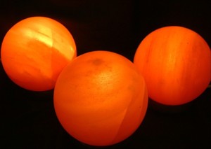 Globe Salt Lamp - Product Image 2