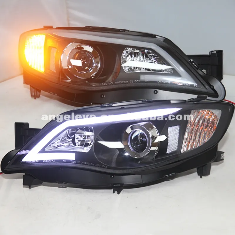 Para Subaru Impreza WRX 2008 A 2010 Ano Lâmpada de Cabeça LED Cabeça Luzes Impreza JY