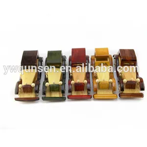 Zhejiang Handmade Small Wooden Model Car for Sale