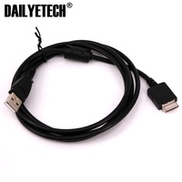 Câble de chargement et de transfert de données USB2.0, pour lecteur MP3 MP4 SONY Walkman NWZ-S764BLK NWZ-E463RED WMC-NW20MU