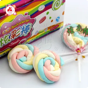 7g Mini Lollipop Marshmallow Caramella/Twist Marshmallow Lecca-lecca