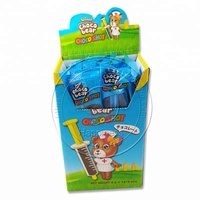 Bonbons liquides en seringue, confiture au chocolat, 8g