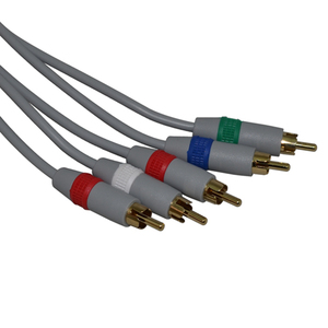 <span class=keywords><strong>Cable</strong></span> AV de audio estéreo de vídeo 5 RCA barato de primera calidad a HDTV EDTV para <span class=keywords><strong>Wii</strong></span> / <span class=keywords><strong>Wii</strong></span> U <span class=keywords><strong>Cable</strong></span> AV componente - Product Image 6