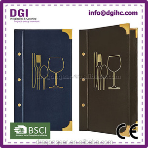 <span class=keywords><strong>Restaurante</strong></span> <span class=keywords><strong>hotel</strong></span> equipo lujo menú Carpeta de cuero para <span class=keywords><strong>la</strong></span> <span class=keywords><strong>venta</strong></span> - Product Image 4