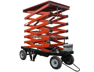 足場塔 シザーリフト 足場 油圧シザープラットフォームリフト - Product Image 4