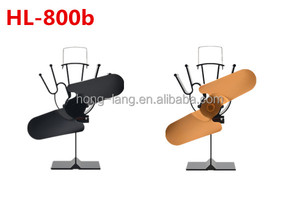 HL-800b Nouvelle Arrivée De Chaleur Alimenté <span class=keywords><strong>Autonome</strong></span> Noir Lames <span class=keywords><strong>Ventilateur</strong></span> Pour Poêle À Bois - Product Image 3