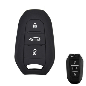 <span class=keywords><strong>Coque</strong></span> porte-clé <span class=keywords><strong>de</strong></span> voiture étui porte-clés 5008 DS5 DS6 pour Peugeot 208 <span class=keywords><strong>DS3</strong></span> pour citroën C4 C5 X7 Silicone caoutchouc intelligent couvercle <span class=keywords><strong>de</strong></span> clé à distance - Product Image 1