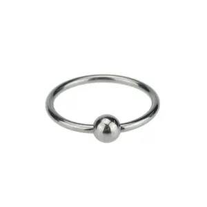 Stainless Steel Cock Ring Round 25mm/30mm Time Delay Penis Rings