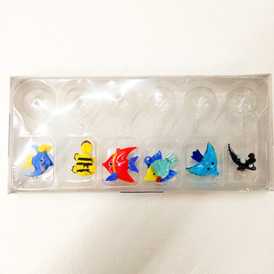 NIHAO Usine en gros verre artisanat main animaux en verre de murano figurines flottant verre poissons Tropicaux pour <span class=keywords><strong>aquarium</strong></span> - Product Image 3